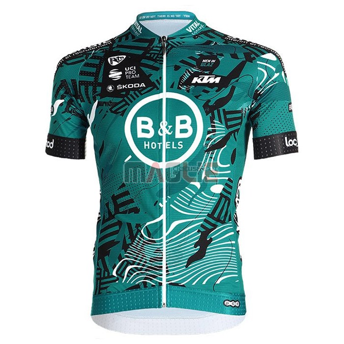 Maglia Vital Concept-BB Hotels Manica Corta 2021 Verde